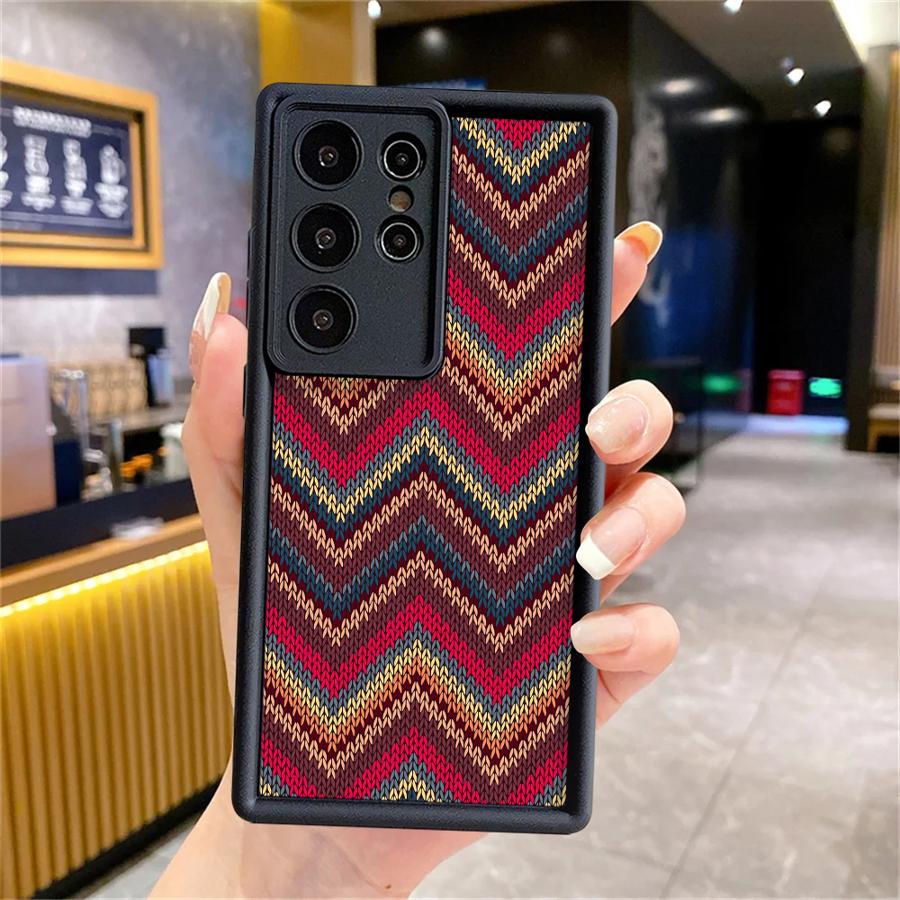 Bohemian Style- Phone Cover Case for Samsung Galaxy S26 Ultra S24Ultra S23 FE S22 S25 Edge S25 S24 Plus S20FE S21