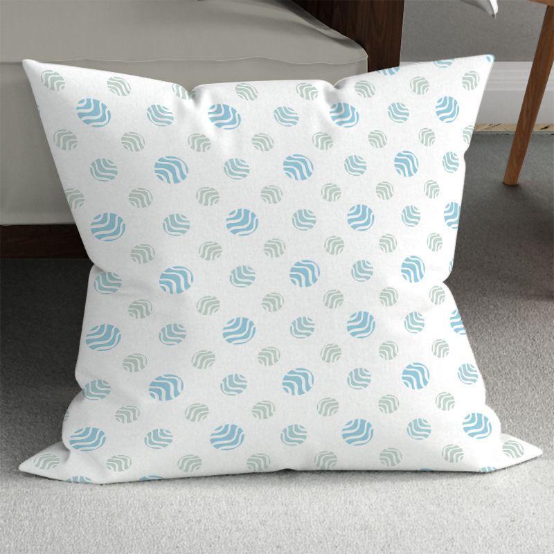 Colorful Printed Cushion Covers for Home Decor Square polyester pillowcase, modern sofa decorative cushion cover