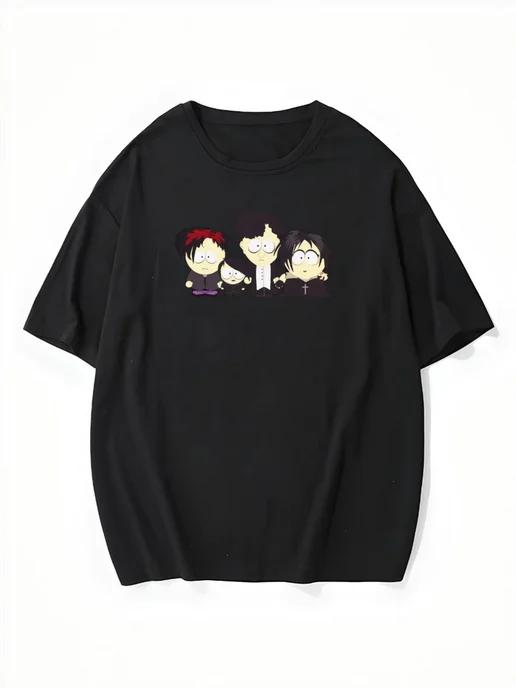 Oversized T-shirt with “South Park” print 2XL
