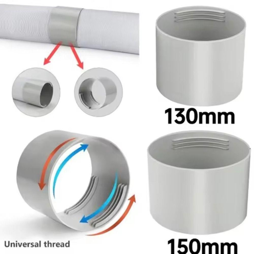 Round/Square Shaped Exhaust Pipe Interface Mobile Air Conditioner Accessories