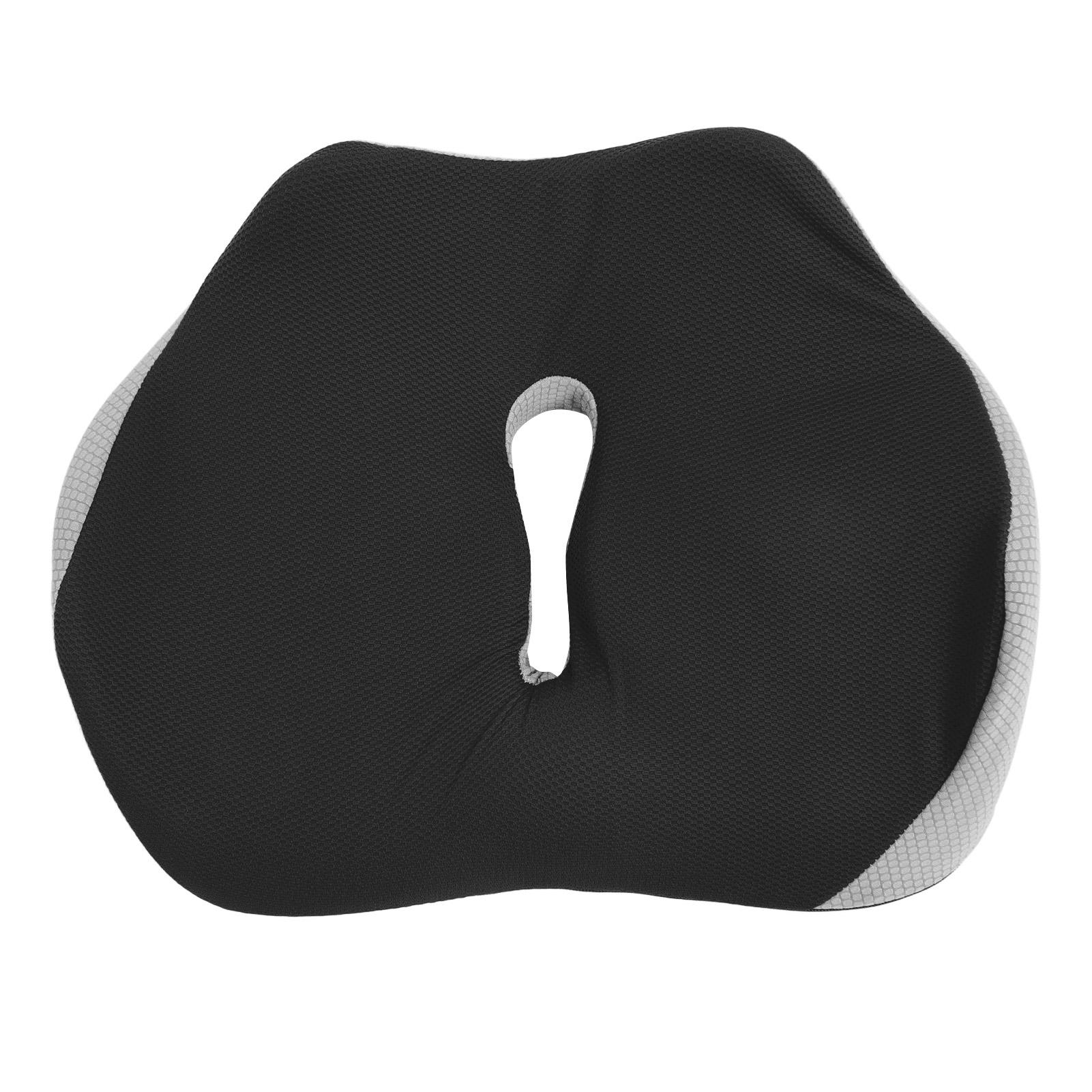 

Подушка для сидения для длительного сидения с эффектом памяти, медленный отскок, дышащая подушка для офисного кресла для копчика Black