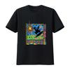 Vintage 90er Y2K Ocean Pacific Tribal Surf Helles Op T-Shirt Schwarz vintage Gewaschen Lässig Mann Dehnbar Streetwear