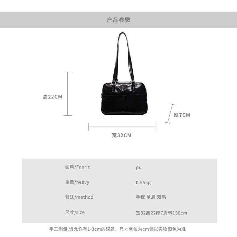 Retro underarm bag women's spring and summer new versatile tote bag shoulder bag large-capacity commuter backpack