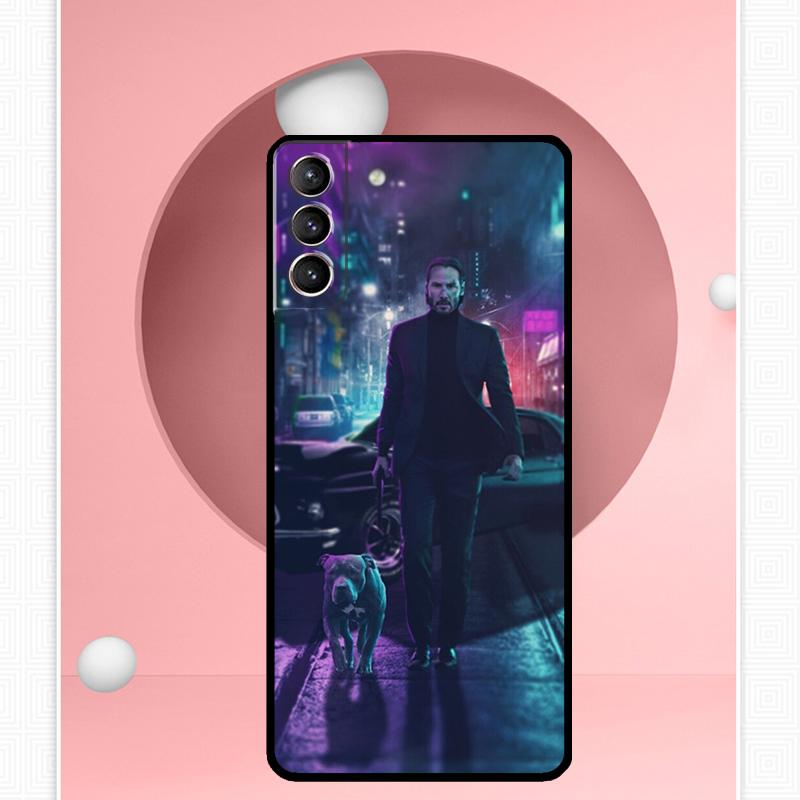John Wick Case For Samsung Galaxy S25 Ultra S20 S21 S22 S23 S24 Plus S9 S10 S24 FE S25 FE Cover Funda