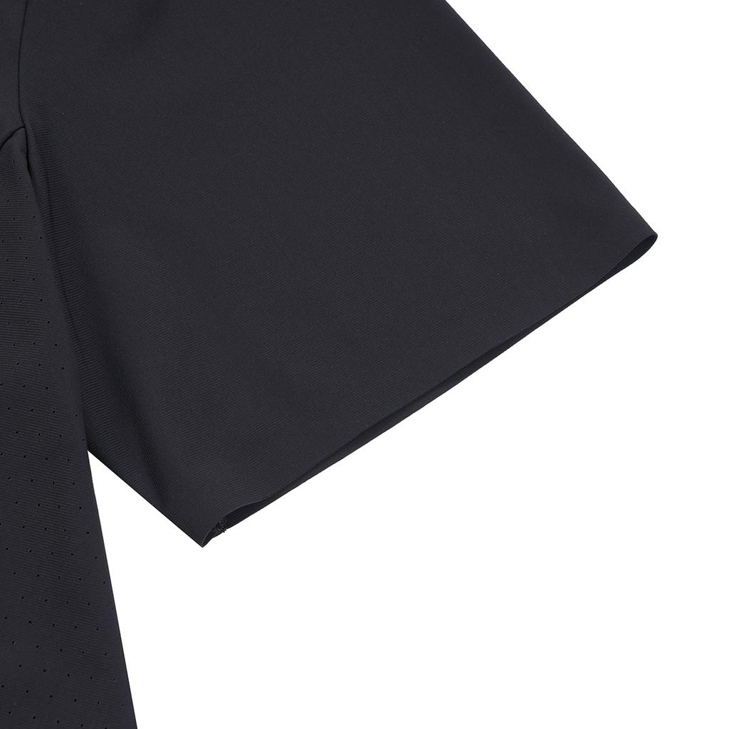 Saucony Urban Lifestyle Series Casual Minimalist Pullover Short Sleeve Polo Shirt Men Polo Shirts Black SA2259SP04C-BK001