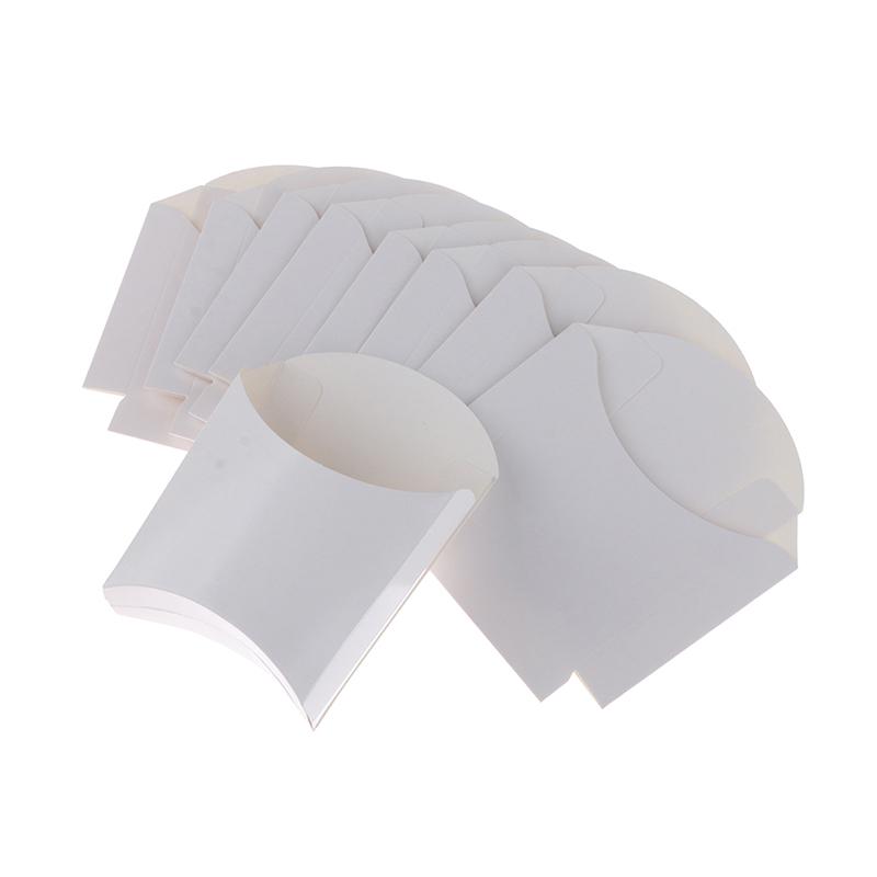 10Pcs White French Fry Boxes Fried Chicken Hamburger Packing Box Popcorn Boxes