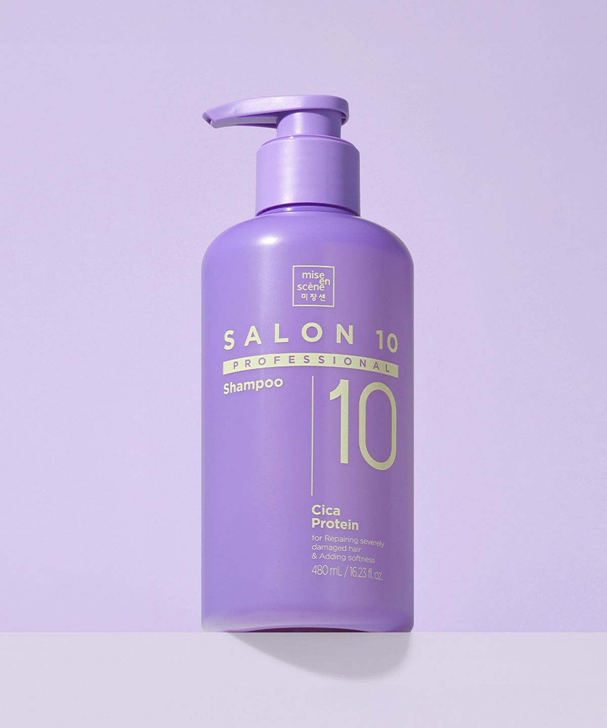 Шампунь Salon 10 Professional Cica Protein 480 мл