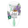 Bic Soleil Escape Rasierer für Frauen 3 Klingen - Lavendel & Eukalyptus 1 Packung - 3 Stück