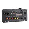 Audio Amplifier Board Bluetooth Power Amplifier Board with Digital Display MIC Input for Home Karaoke