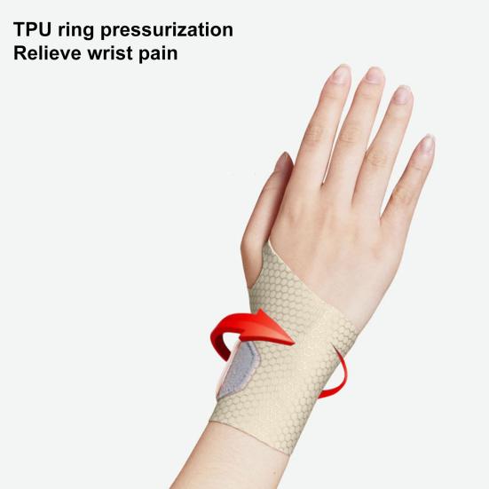 Wrist Brace Sport Slim Wrist Wrap Adjustable Soft Breathable Adjustable Carpal Tunnel Relief Light Support Support Right Left Hand