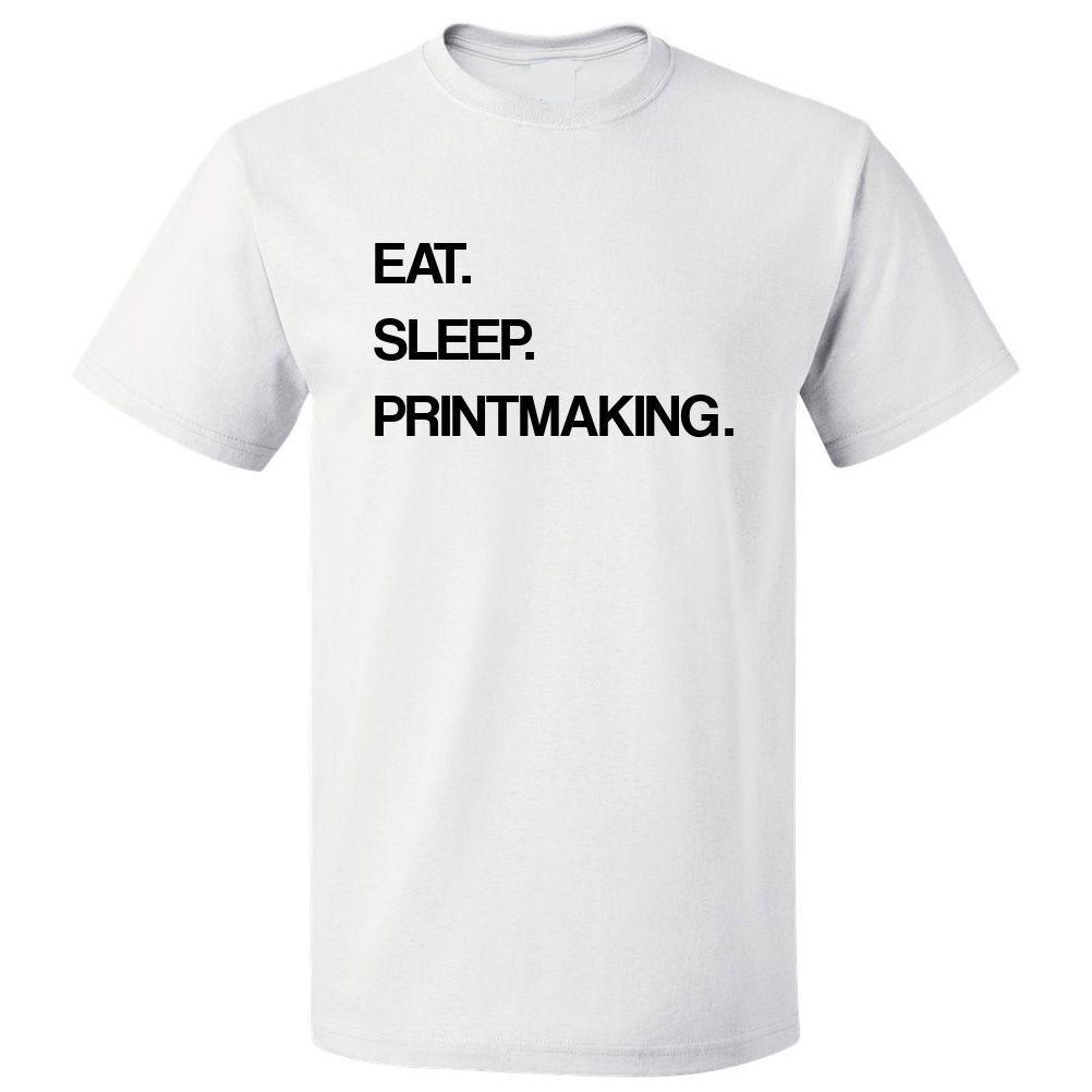 Camiseta estampada Eat SleepSe abre en una nueva ventana o pestaña 4XL