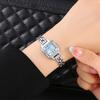 Luxus Damenuhren Golden Mode Lässig Quadratisches Kleines Zifferblatt Damenkleid Quarz Uhr Elegant Mädchen Armbanduhr