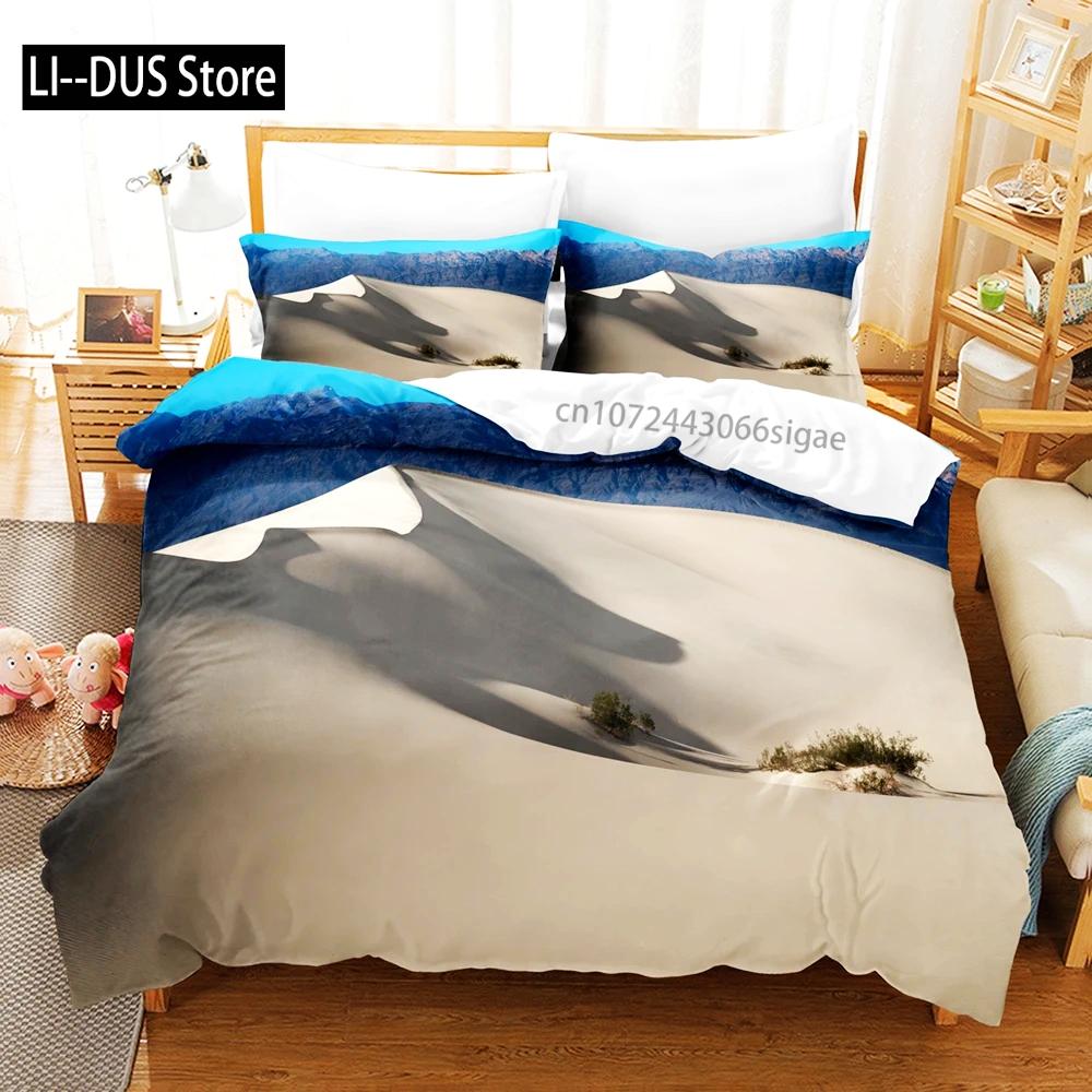 Volcanic Bedding Set Single Twin Full Queen King Size Desert Bed Set Aldult Kid Bedroom Duvetcover Sets 3D Print Men Women Gift
