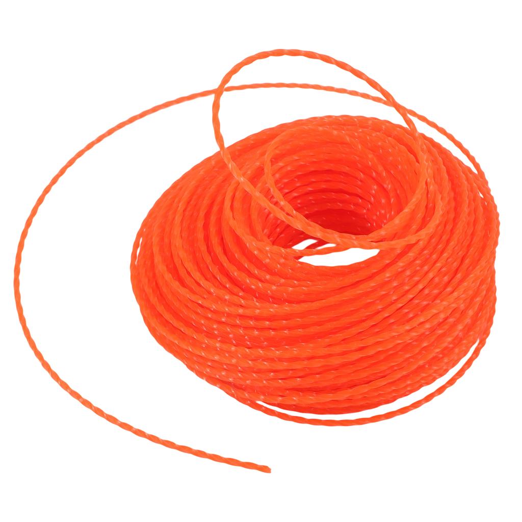 49m Mowing Cord 2.4mm X 49m Nylon Mowing Line Easy Installation Efficient Cutting Flexible Thickness Gardening Tasks