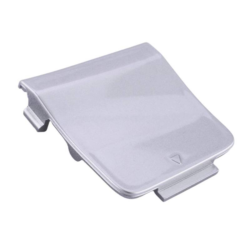 51128052112-L 51128052112-R Rear Left + Right Bumper Tow Eye Hook Cover Cap fit for BMW X3 F25 M Sport 2011-2017 Silver ABS