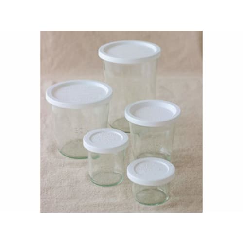 cotta WECK Plastic Cover, Large, White, 11cm Diameter, 85646