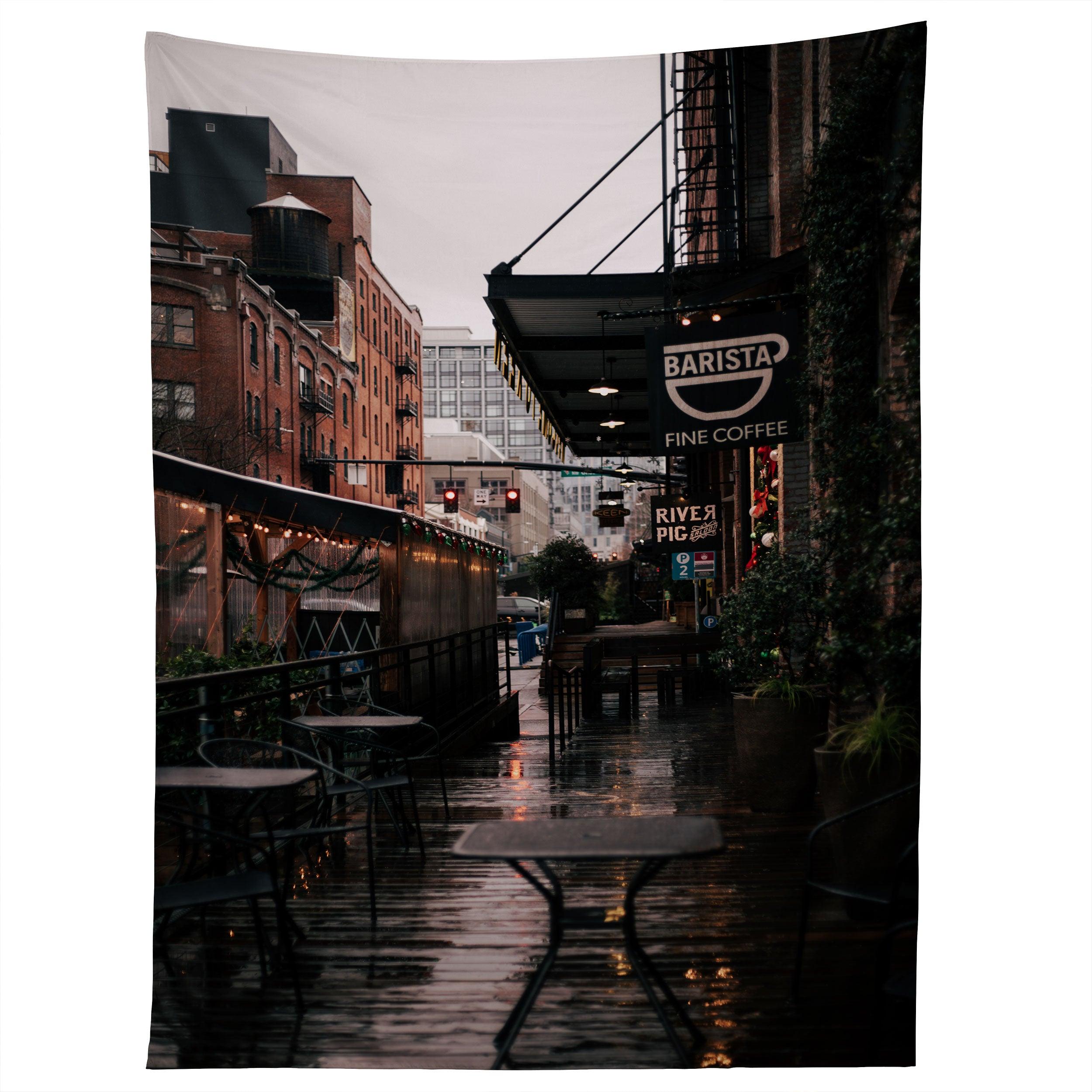 PORTLAND PEARL DISTRICT tapestry 75x100
