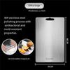 A27F-Metal Cutting Boards For Kitchen Steel Cutting Boards For Kitchen Stainless Steel Cutting Board