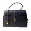 UsedShoulder Bag Black/gold Leather Women