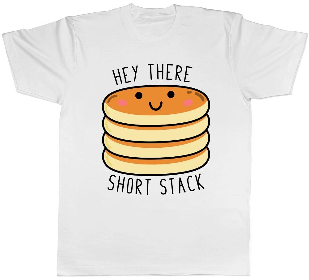 Hey There Short Stack Pancake Day Mens T-Shirt S