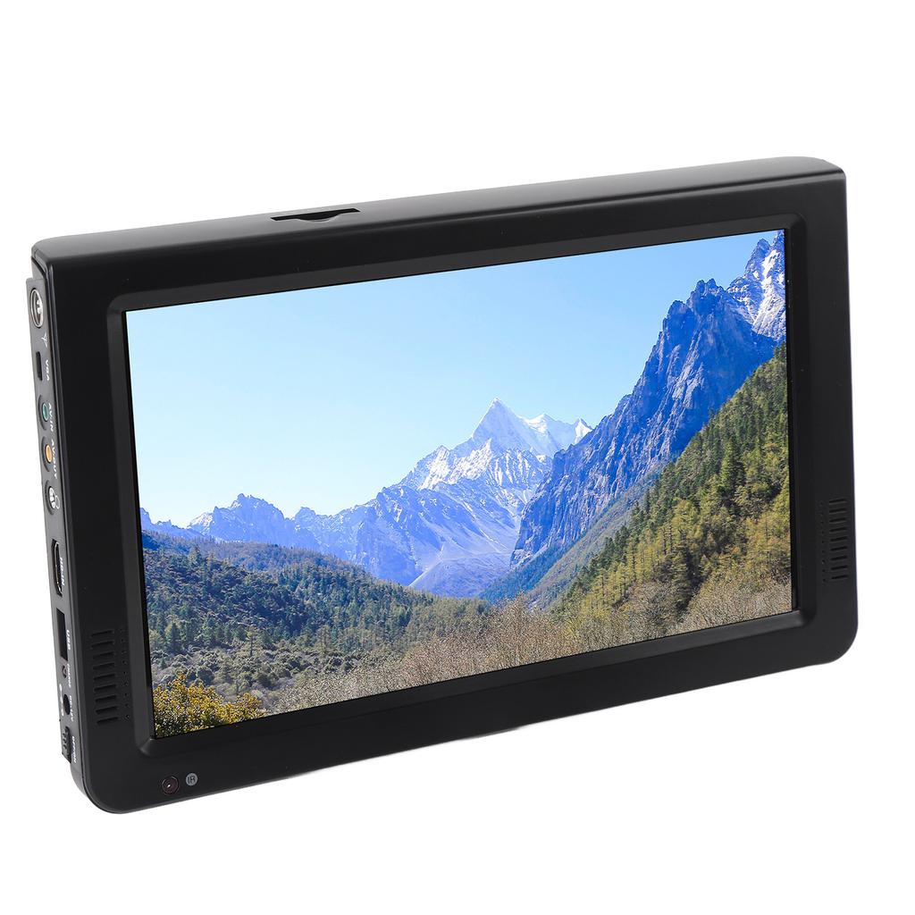 Portable 10 Inch Digital TV 1080P Video 1024x600 Resolution TFT LED Screen High Sensitivity Tuner 4000mAh Battery