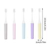 5Pcs Portable Compact Soft Hair Folding Toothbrush Perfect For Travel Camping And Hiking Easy To Take And Efficient Toothbrush