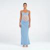 Sexy Off Shoulder Mermaid Maxi Dress Women 2025 Fashion Elegant Strapless Slim Bodycon Evening Party Long Dresses