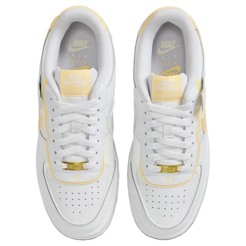 (WMNS) Nike Air Force 1 Shadow 'White Soft Yellow' Women's CI0919-122