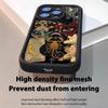 Scorpio Heart Eye Black Groove Case for iPhone 14/15/16/17 Pro Max