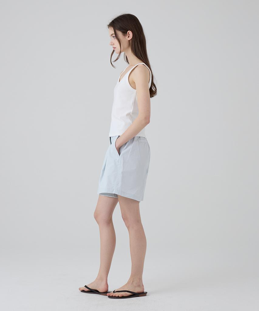 DANGLEDROP Dgdp Bermuda Cotton Shorts_Sky Blue