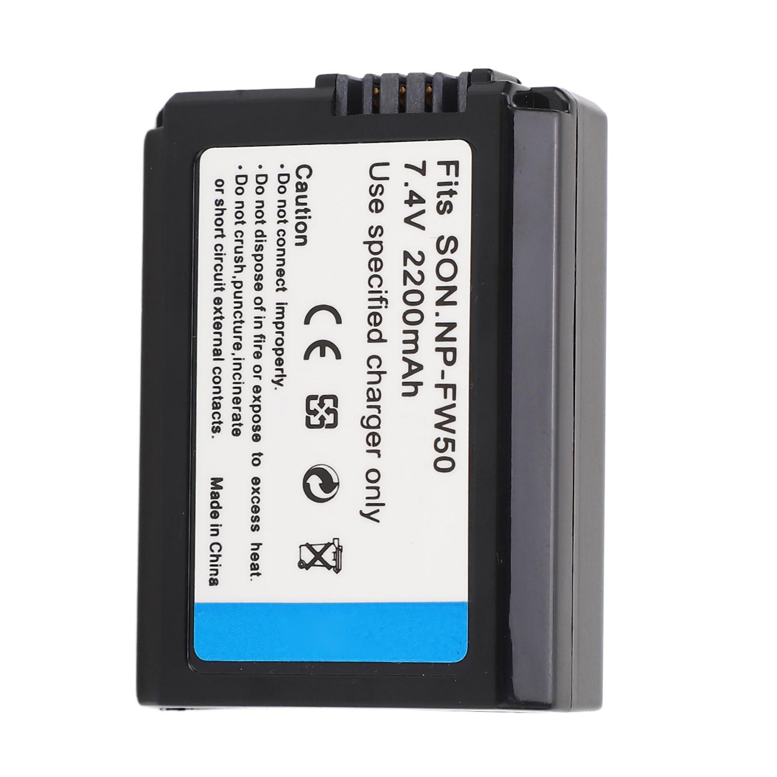 

Аккумулятор NP FW50 для цифровой камеры A6000 A6300 A7 A7II A7SII RX10 RX10II высокой плотности