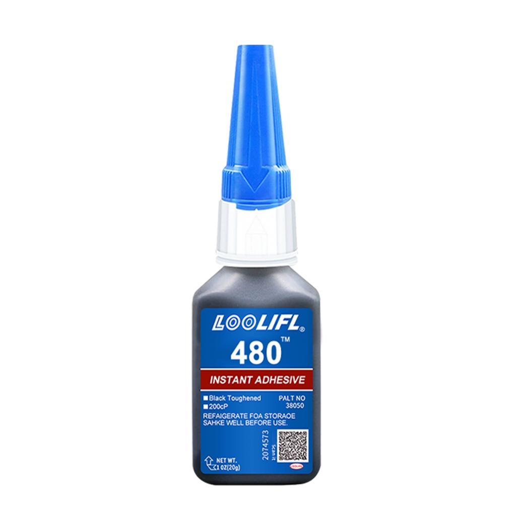 LOOLIFL480 20g Cyanoacrylate Adhesive High Temp Resistant Impact Resistant Bond Plastic Metal Rubber For Auto Body Bumper Repair Mass Air Flow 3