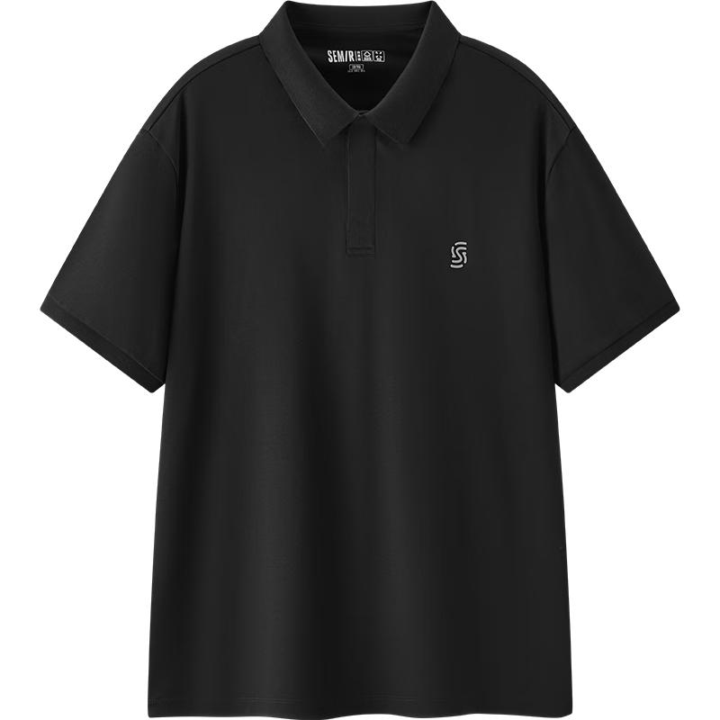 Semir Men's Summer Business Casual Knit Polo Shirt