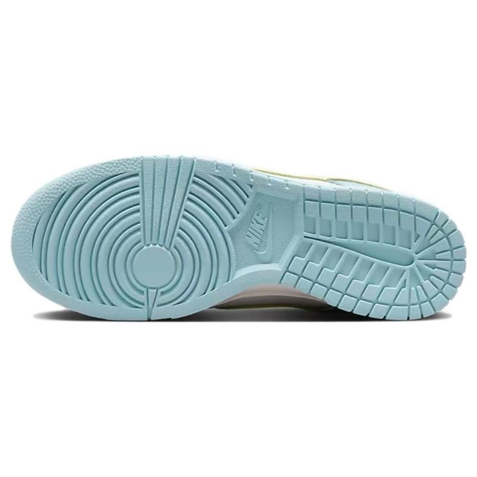 Nike Sneakers Dunk Low Ocean Bliss da Donna Bianco Vela Tinta Citron DD1503-123