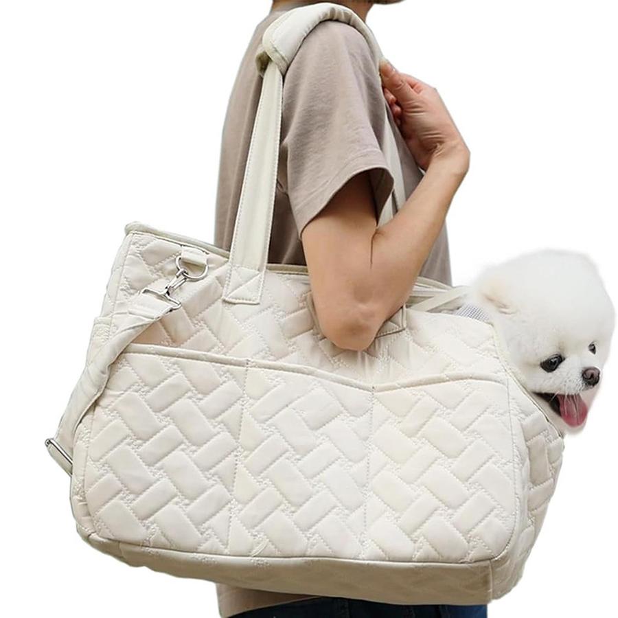 Cat Carrier Portable Breathable Car Pet Travel Bag for Small Dogs and Cats