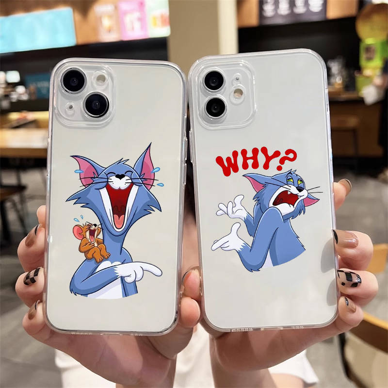 S-6 Tom mouse  Case for iPhone 11 12 13 14 15 16 Pro Max Redmi A3 9A 9C 10A 10C 13C Note 9 11 Samsung S24 S21 S20 Ultra Plus A04S A05S