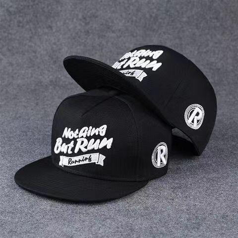 Hip Hop Hat Men's Flat Rim Hat Youth Couple Street Dance Baseball Cap Student Cap Women's Sun Protection Hat