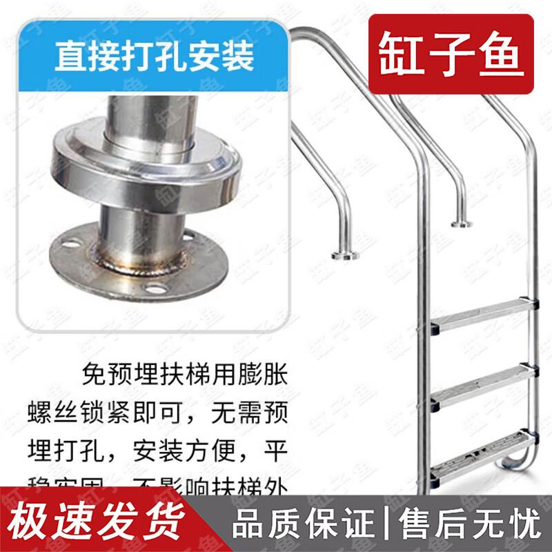 304 Stainless Steel Swimming Pool Entry Ladder