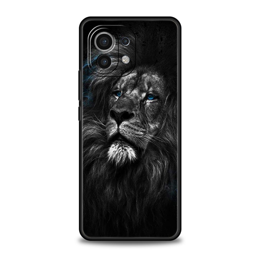 

Милый чехол для телефона с изображением животного льва, волка, тигра для Xiaomi 14 13T 12T Pro 12 13 11 Ultra Mi Note 10 Lite 10T 5G 11X Pro 11T 11i 9T Mi 10T Lite 5G