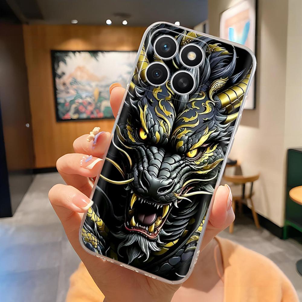 For Honor X8C 4G Soft Silicone Transparent Anti Drop Phone Cover For Honor X8C Lightweight TPU Back Cover Shell For Honor X 8 C