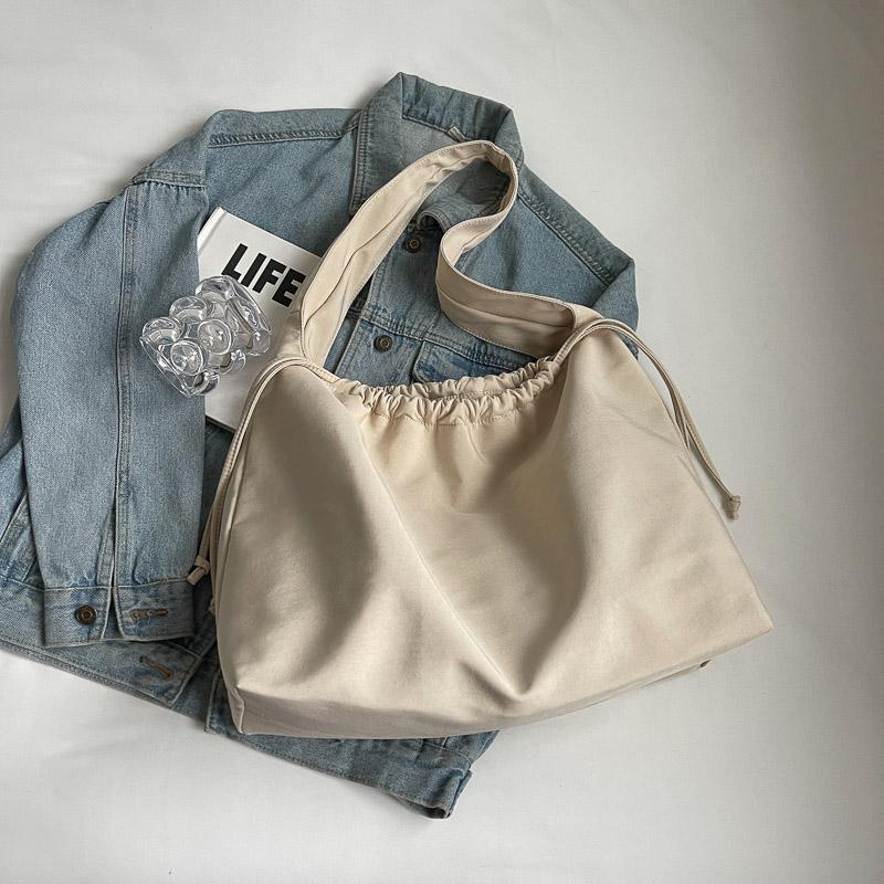 Geantă ușoară de umăr de damă, de culoare solidă, geantă impermeabilă pentru subrat