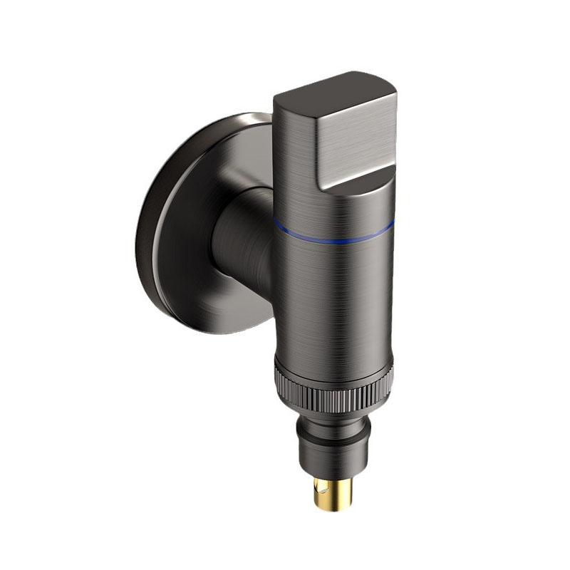 Washing Machine Faucets With Water Stop Valve G1/2 Stainless Steel Single Cold Wall Mounted Tap Bathroom Accessories