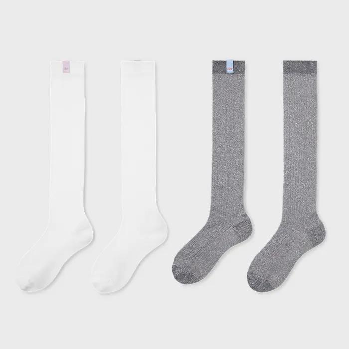 GLITTER LONG SOCKS - 2 colors