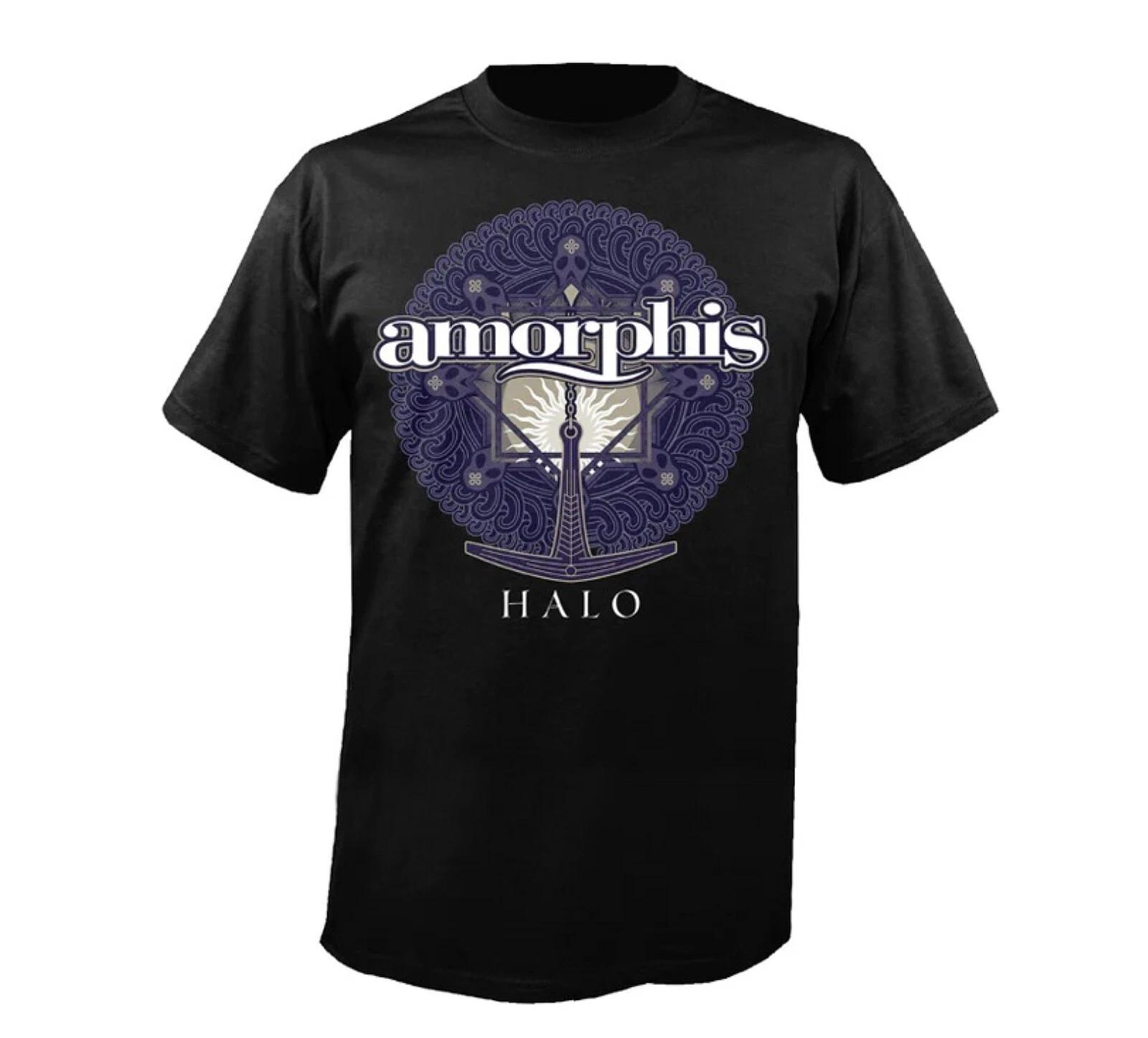 AMORPHIS cd cvr HALO Official SHIRT LRG New elegy tuonela eclipse tales lakes XL