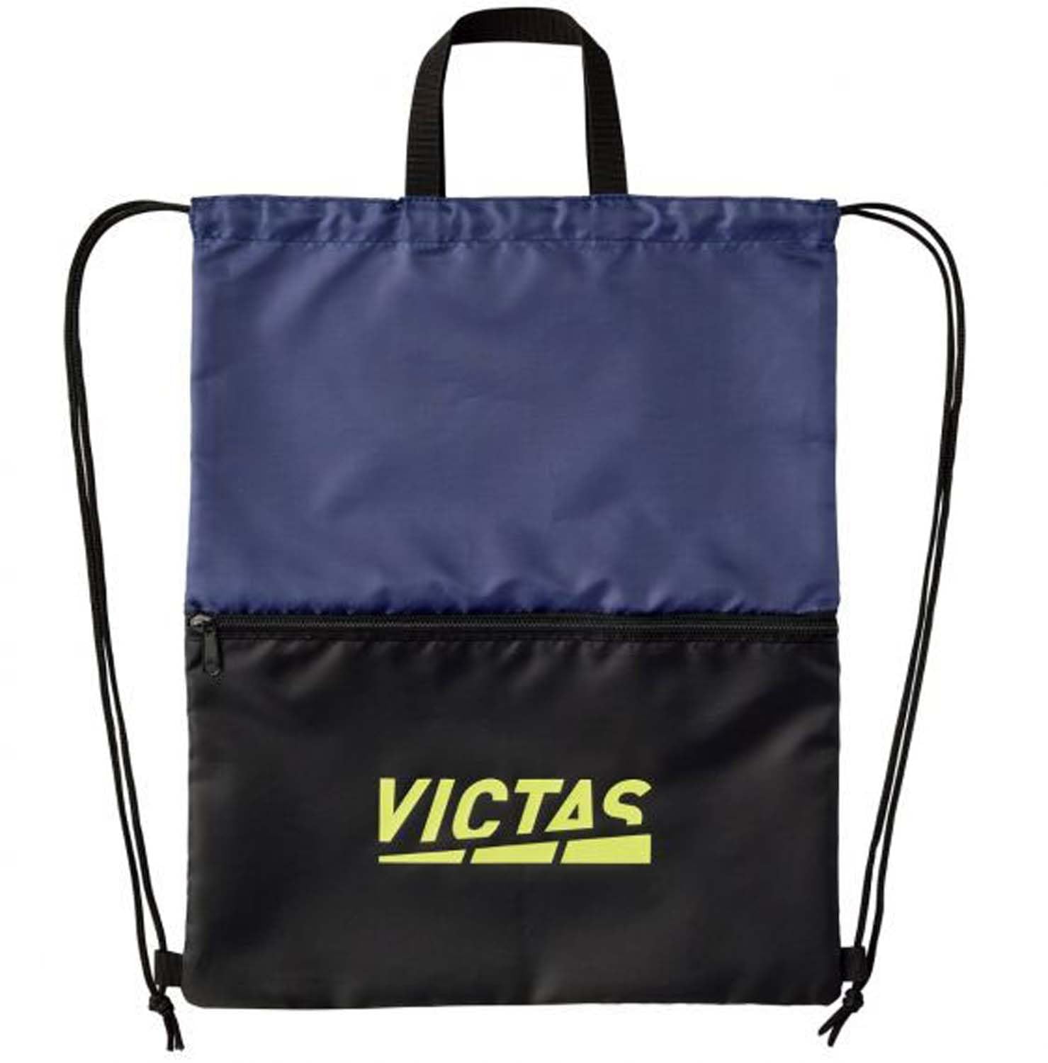Table Tennis Knapsack PLAY LOGO GYM SACK 682102 Navy One Size [Victas]