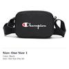 Champion Polyvinyl Chloride Crossbody Bag Medium Unisex Black U3AACPU10