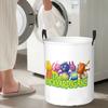 Backyardigans Funny Foldable Laundry Baskets Dirty Clothes Sundries Storage Basket Home Organizer Bag