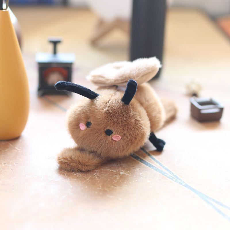 Cute Adorable Plush Cockroach Toy With Movable Wings Soft Pp Cotton Stuffed Animal
