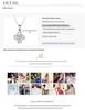 Min Yue 999 Sterling Silver Four-Leaf Clover Diamond Pendant Necklace for Women - Fashionable Light Luxury Design