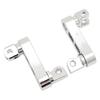 Motorcycle Foot Peg Highway Bracket 360 degrees  Adjustable Rugged Foot Peg Extension Bracket for Touring Electroplated